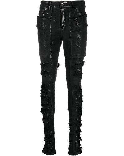 Rick Owens Creatch Skinny Pants - Black