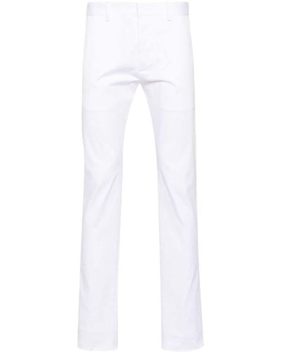 DSquared² Cool Guy Straight-leg Chino Trousers - White