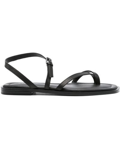 A.Emery The Lucia Leather Sandal - Black