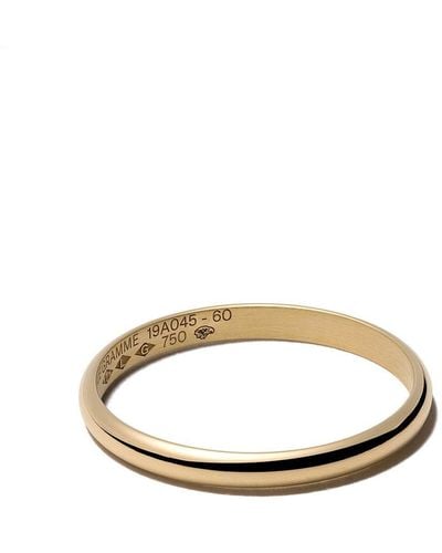 Le Gramme 18kt Yellow Polished Gold Le 2 Grammes Half Bangle Ring - Multicolour