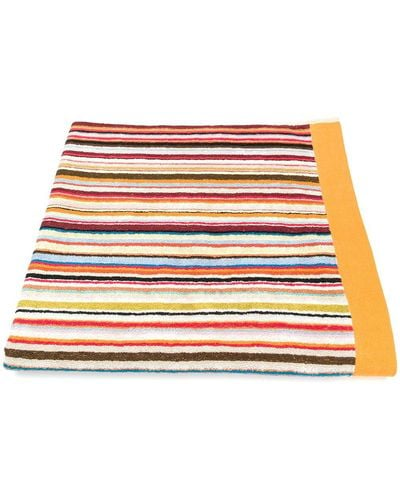 Paul Smith Signature Stripe Beach Towel - Orange