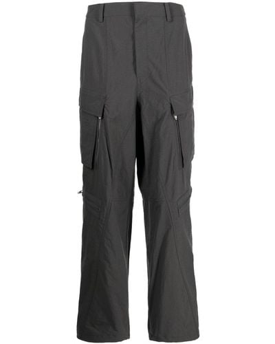 Juun.J Wide-leg Cargo Pants - Gray