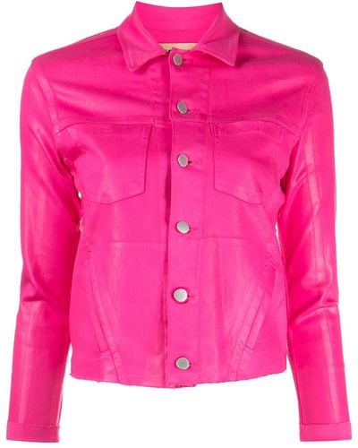 L'Agence Janelle Slim-fit Jacket - Pink