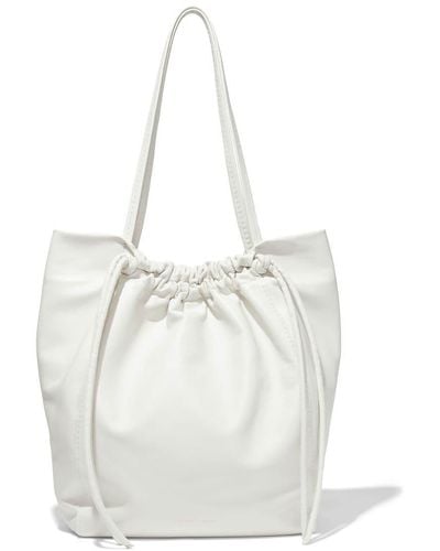 Proenza Schouler Drawstring-top Tote Bag - White