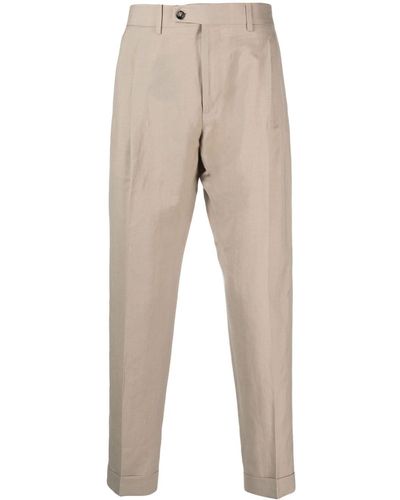 Dell'Oglio Pantalones Robert ajustados - Neutro