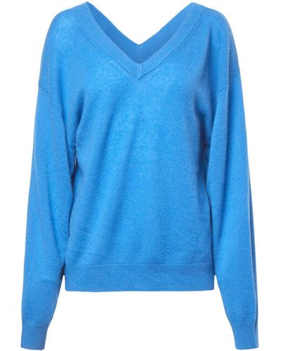 Equipment Lilou V-neck Cashmere Sweater - Blue