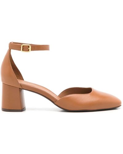 Sarah Chofakian Florence Leather Sandals - Pink