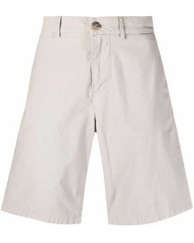 7 For All Mankind Stretch-design Chino Shorts - Grey
