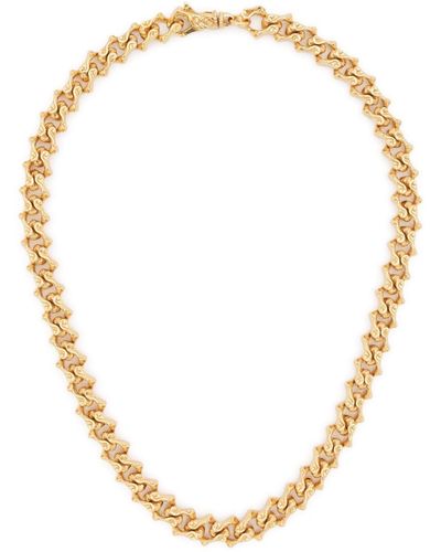 Emanuele Bicocchi Sharp Chain-link Necklace - Metallic