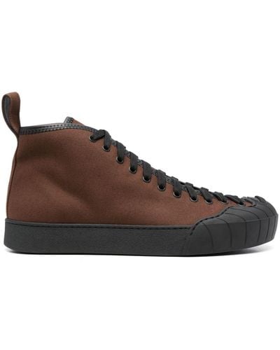 Sunnei Isi High-top Trainers - Brown
