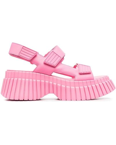 Camper Sandalen mit breiter Sohle - Pink