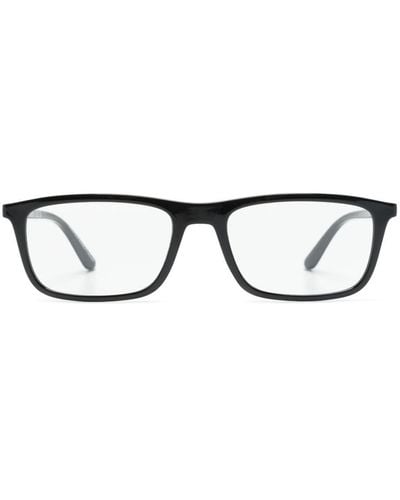 Emporio Armani Rectangle-frame Sunglasses - Black