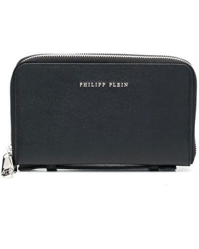 Philipp Plein Tm Zip-around Wallet - Black