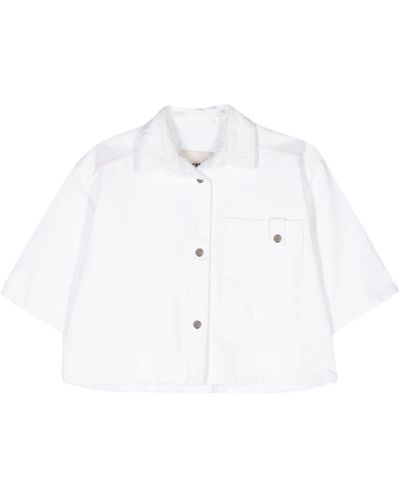 Aeron Catania Denim Shirt - White