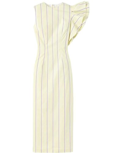 D'Estree Franz Striped Dress - White