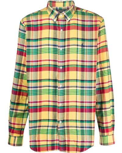Polo Ralph Lauren Hemd mit Karomuster - Grün