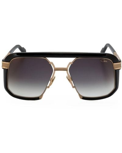 Cazal Pilot-frame Sunglasses - Black