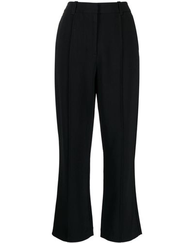 3.1 Phillip Lim Mid-rise Cropped Trousers - Black