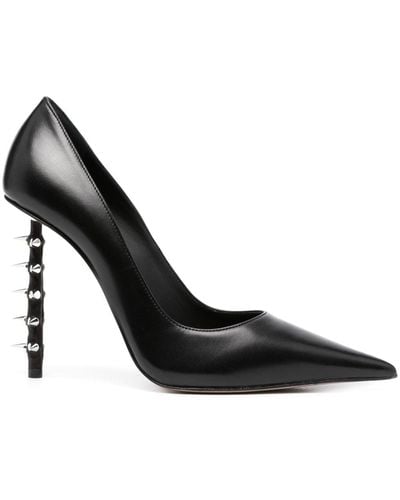 Le Silla Eva 120mm Spike-stud Court Shoes - Black