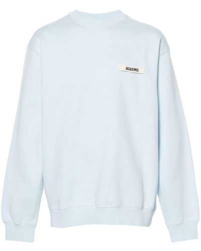 Jacquemus Sweater Met Logo - Blauw