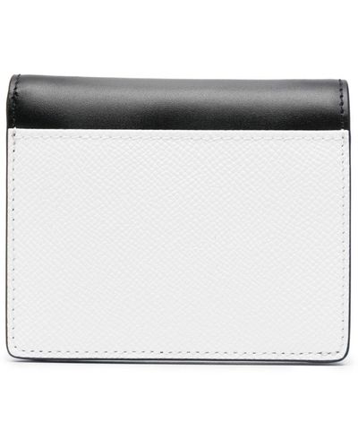 Maison Margiela Four-Stitch Leather Wallet - White