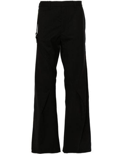 HELIOT EMIL Luminous Tailored Wool Pants - Black