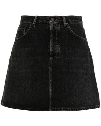 Acne Studios Denim Mini Skirt - Black