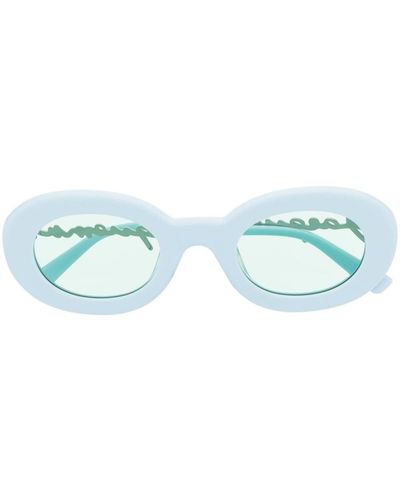 Jacquemus Les Lunettes Pralu Round-frame Sunglasses - Blue