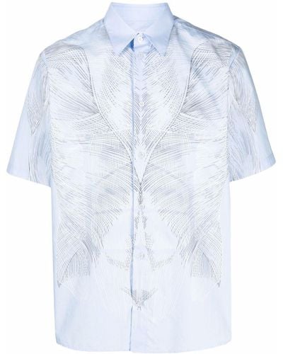 Opening Ceremony Muscle Print Shirt - Blue