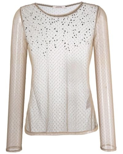 Dorothee Schumacher Crystal-embellished Cotton Shirt - White