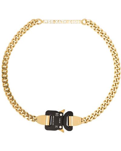 1017 ALYX 9SM Buckle Chain Necklace - Metallic