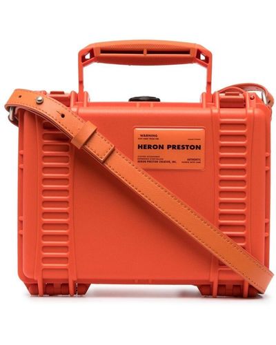 Heron Preston Tool Box Tote Bag - Orange