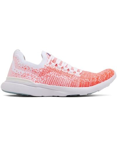 Athletic Propulsion Labs Techloom Breeze Mesh-panelling Trainers - Pink