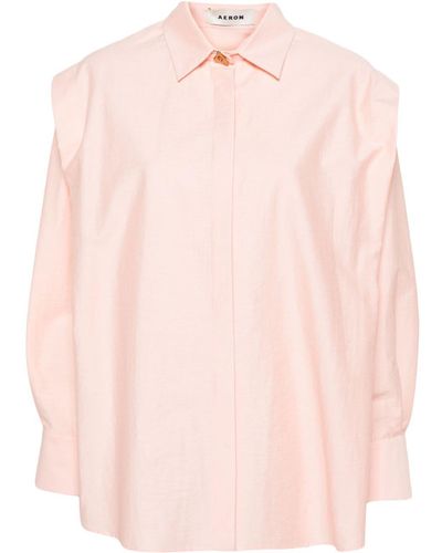 Aeron Elysee Poplin Shirt - Pink