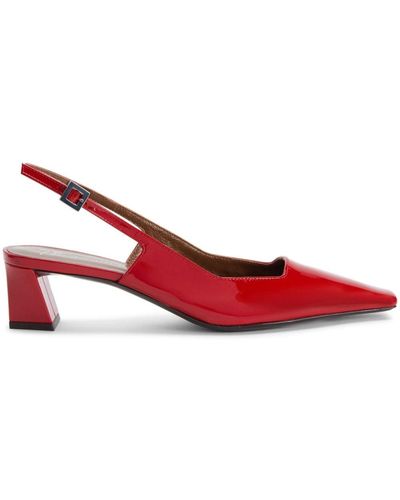 Giuseppe Zanotti Brendha Patent-finish Court Shoes - Red