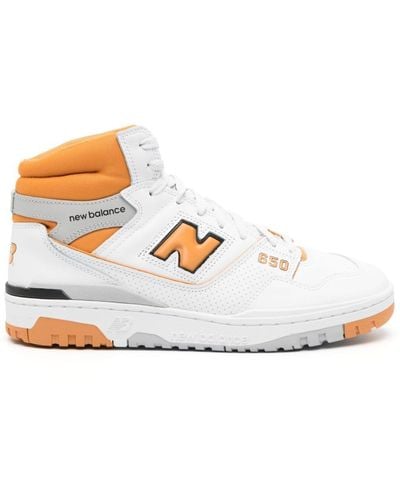 New Balance 650 High-top Trainers - White