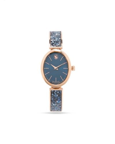 Swarovski Crystal Rock 腕時計 - ブルー