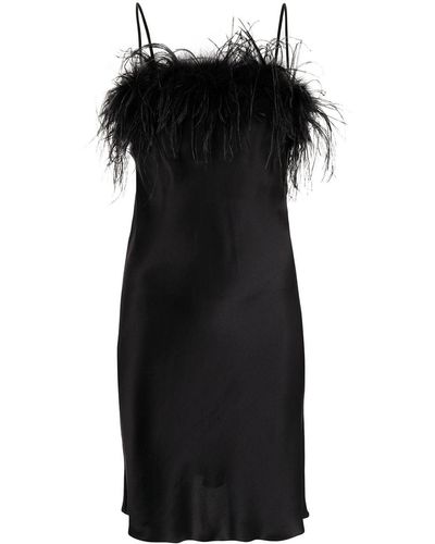 Gilda & Pearl Slip dress Sabrina - Negro
