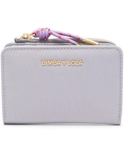 Bimba Y Lola Logo-lettering Bi-fold Wallet - Gray