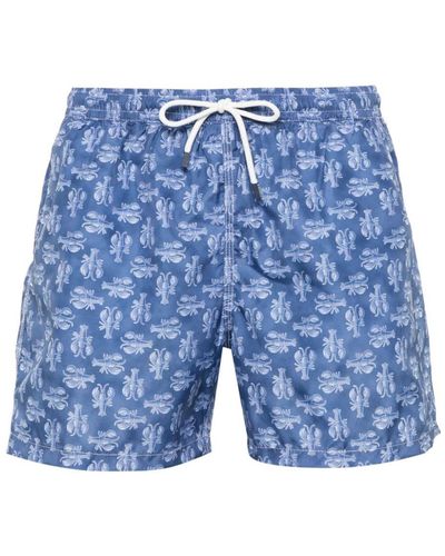 Fedeli Madeira Badeshorts - Blau