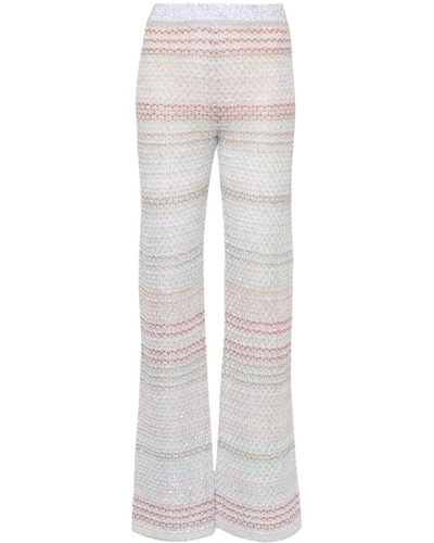 Missoni Pants With Sequin Details - Gray