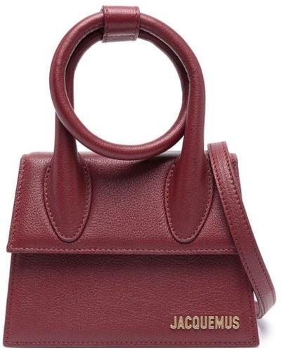 Jacquemus Le Chiquito Noeud Handtasche - Braun