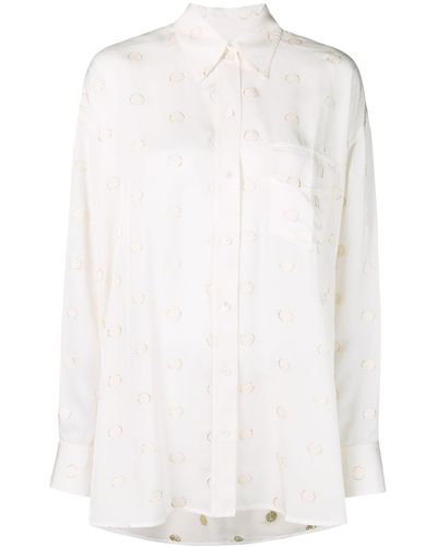 Victoria Beckham Oversized Shirt - White