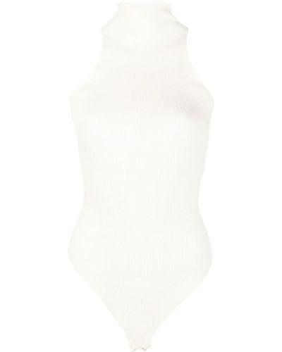 Aeron Zero 402 Knit Bodysuit - White