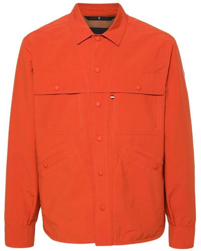 3 MONCLER GRENOBLE Nax Shirt Jacket - Orange