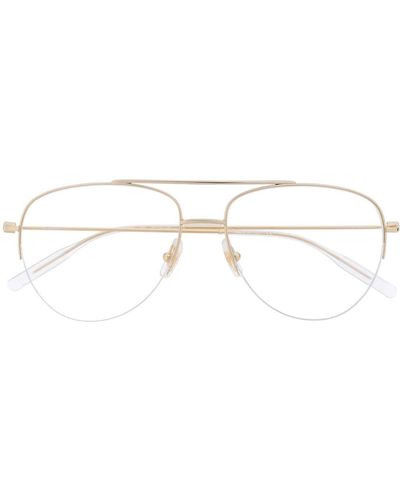 Montblanc アビエーター眼鏡フレーム - メタリック