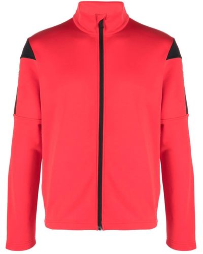 Rossignol Aerial Fz Colour-block Zip-up Jacket - Red