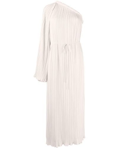 Rachel Gilbert Robe longue Crio à une épaule - Blanc