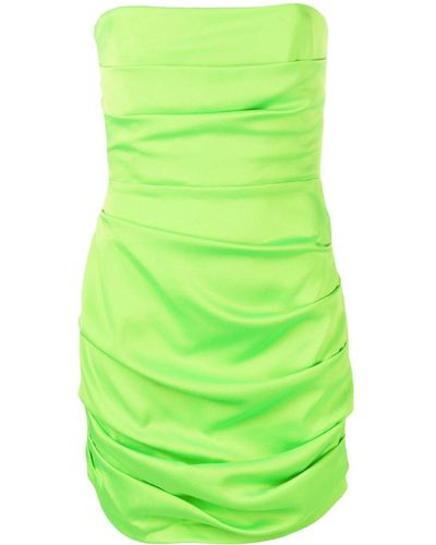 Alex Perry Strapless Mini-jurk - Groen