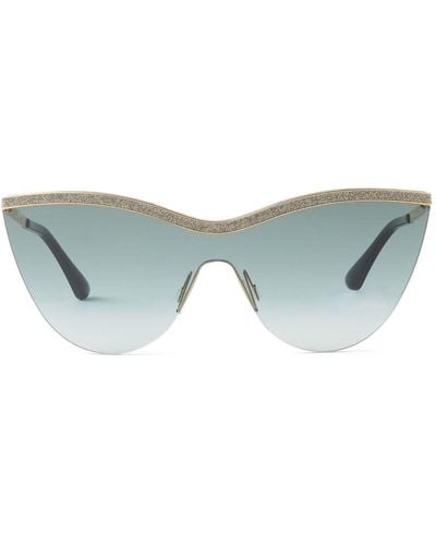 Jimmy Choo Cat-Eye-Sonnenbrille - Blau